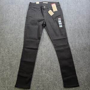 Levi’s 711 Jeans Women's 12 Short Black Skinny Hypersoft Stretch NWT